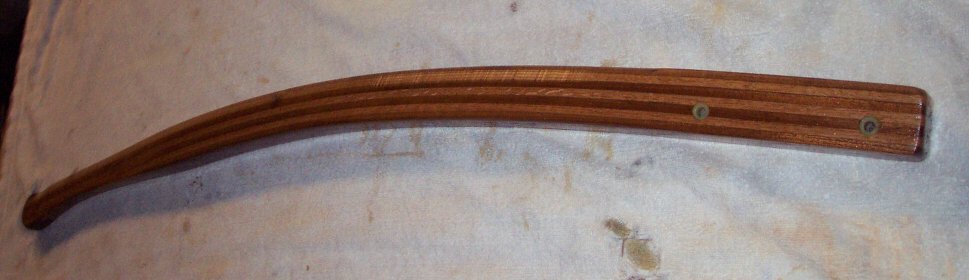 Completed tiller being finished